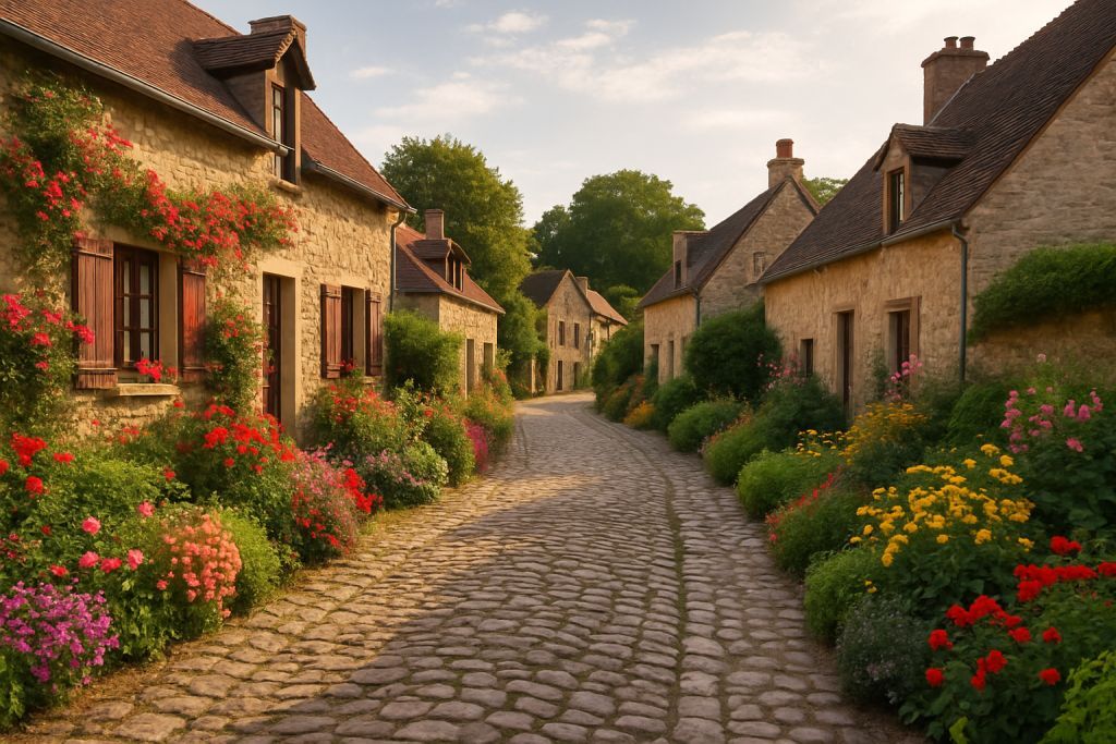 Villages fleuris à découvrir à pied