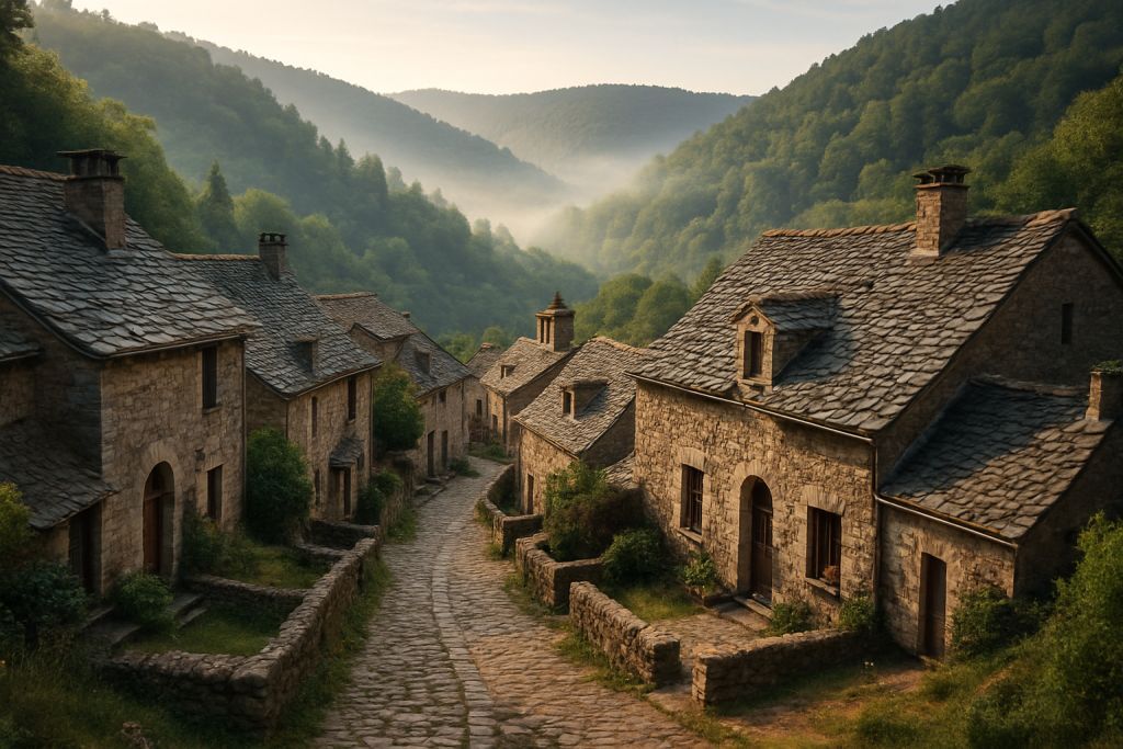 Villages secrets des Cévennes à pied
