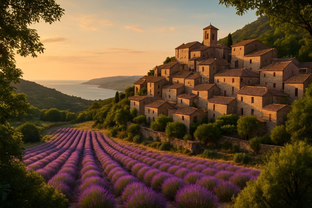 Balades secrètes près des villages perchés